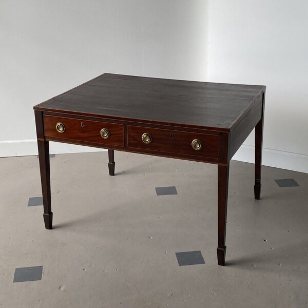 Georgian-Style Inlaid Mahogany Writing Table - Get the Gusto, Table - interior design, shop Get the Gusto - Get the Gusto, Amazon Get the Gusto - gusto shop