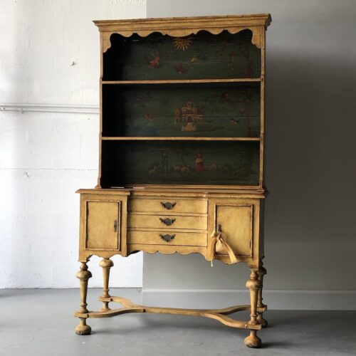 19th C. Continental Motif Painted Cupboard - Get the Gusto, Case-goods - interior design, shop Get the Gusto - Get the Gusto, Amazon Get the Gusto - gusto shop
