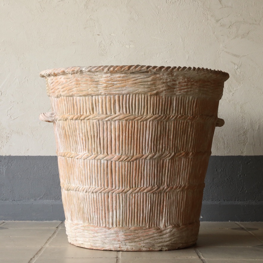 Casa Wicker Laundry Basket, Large, White